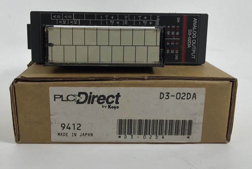 D3-02DA Analog Output Module - PLC Direct by Keye - Picture 1 of 10